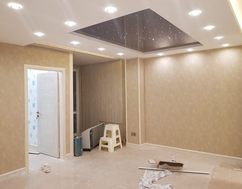 سقف کاذب و نورپردازی پروژه آذر